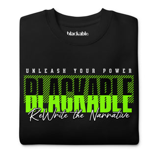 Unleash Your Power Sweatshirt | Blackable – Black - Owned Woman - Owned Fashion Tech