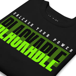 Unleash Your Power Sweatshirt – Unisex Fit | Blackable – Black - Owned Woman - Owned Fashion Tech