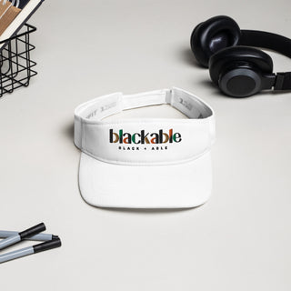 Blackabe Signature White Visor