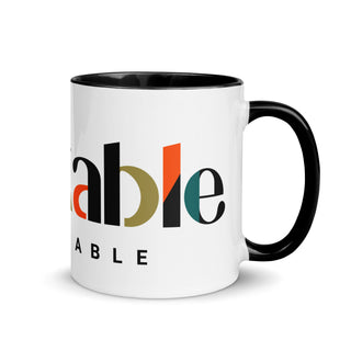 Blackable Two-toned Mug (XL Signature Logo)