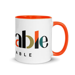 Blackable Two-toned Mug (XL Signature Logo)