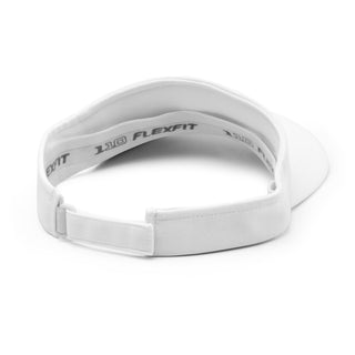 White Visor — Unisex | Black Logo | Blackable – Black-Owned Woman-Owned Fashion Tech